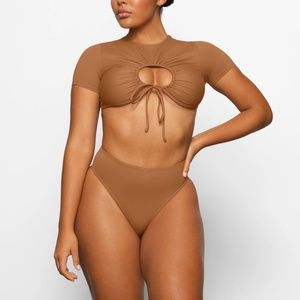 Skims Mid Waist Swim Bottoms